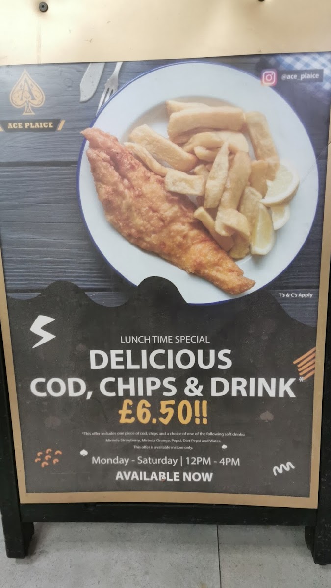 Ace Plaice Menu - Image 5